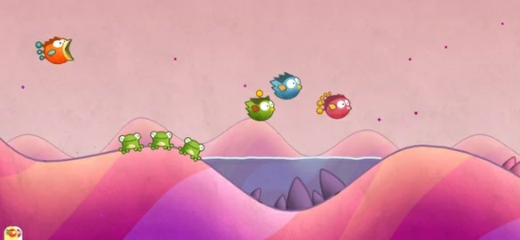 Tiny Wings screenshot #2