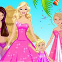 Barbie Princesses Dress Up